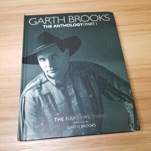 Garth Brooks Anthology Part 1 The First 5 Years Coffee Table Book Country Music